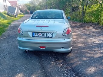Predám Peugeot 206 cc 1.6 benzin - 5