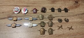 Odznaky CSSR CSLA OSSR - viac kusov - 5