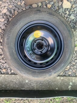 Predám koleso 5x114,3 R117; R16 ako rezervu tenkú - 5