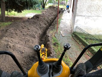 búracie práce a Bagrom JCB - 5