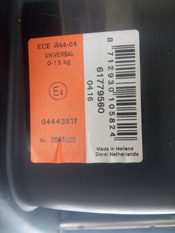 Autosedacka  Maxi-Cosi CabrioFix + Matrac - 5