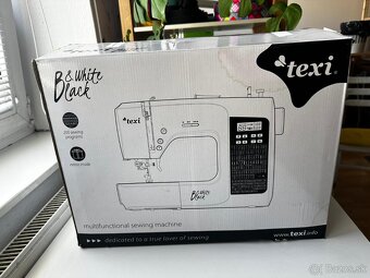 Šijací stroj TEXI BLACK&WHITE - 5