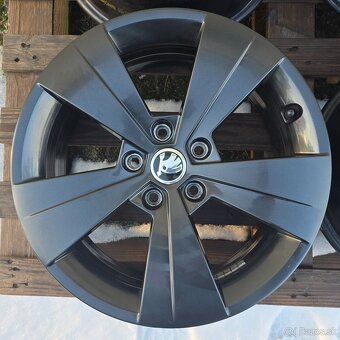 ORIGINÁL ŠKODA HLINÍKOVÉ DISKY 5x112 R17 - 5
