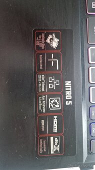 Predam notebook acer nitro 5, i5 10300h, 1000gb, Rtx 3060. - 5