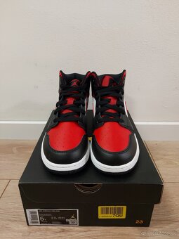 Predám nové Jordan 1 Mid Fire Red ORIGINÁL - 5