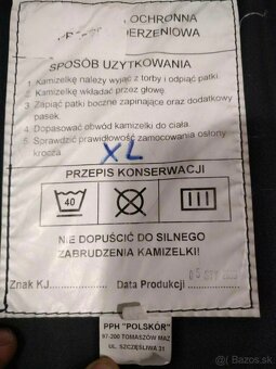 Predám balisticka vesta III.A s antišokom - 5