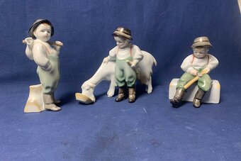 Zbierka porcelánovych sošek Zsolnay - 5