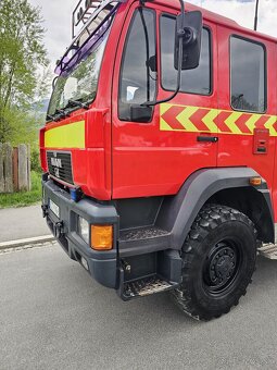 Man 4x4 Hasičske auto vozidlo ziegler Camper caravan - 5