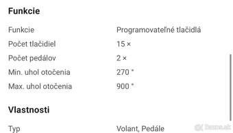 PREDÁVAM SIM RACING VOLANT GENESIS SEABORG 400 - 5