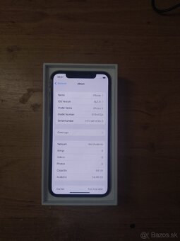 Iphone x 64GB biely 97% batéria - 5