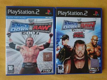 Hra na PS2 - SMACK DOWN, FIGHT NIGHT - 5