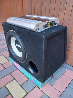 Subwoofer SPL 2000W + zosilňovač Jbl GTO4060 - 5