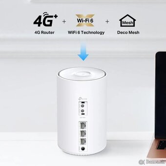 Predám TP-Link Deco X50-4G(1-pack), WiFi 6 Gigabit mesh syst - 5