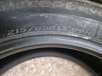 215/65 r17 zimné 4 ks HANKOOK - nejazdené, nepoužité - 5
