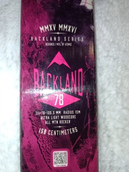 Skialpovy set Atomic 158cm - 5