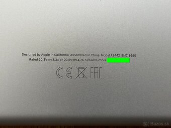 Predám MacBook Pro 14” (M1 Pro, 2021) + BONUS - TN - 5