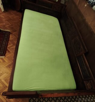 Unikátna starožitná čínska posteľ - 5