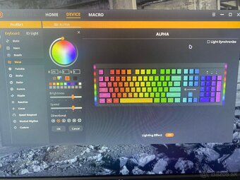 ⌨️ Herná klávesnica Rapture (Kailh Blue) - 5