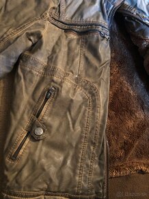 Pánsky kožený kabát - 5