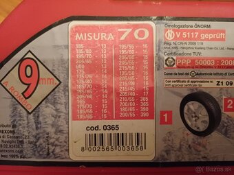 Snehové reťaze - nepoužité - 5