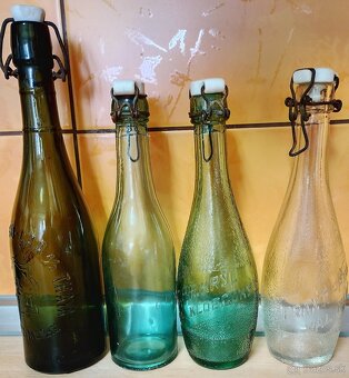 Zaujímavé fľašky, poháre. - 5