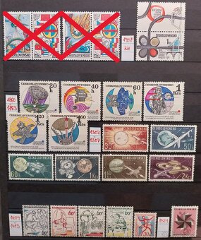 Známky ČESKOSLOVENSKO – 2 - 5
