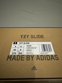 Adidas Yeezy Slide Slate Marine 43 - 5