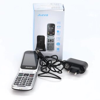 Novy Tokvia T201 Véčkový Telefón + FM radio - 5