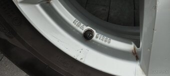 Hliníkové Alu disky Dezent TY 5x112 s pneu 195 65 R15 5mm - 5