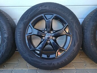Letná sada Audi, VW, Škoda, Seat 5x112 R17 + pneu 215/65 R17 - 5