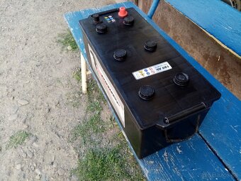 BATÉRIA - AKUMULÁTOR - Baterka 12v - 180ah - - 5
