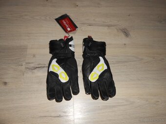 Predam nove krasne kozene moto rukavice IXS RS 200 - 5