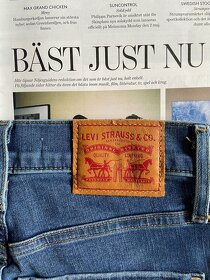 Levi’s Mile High Super Skinny W25 L30 džínsy XS Levis Levi - 5