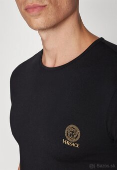 Versace tričko – čierna farba, veľkosť L - 5