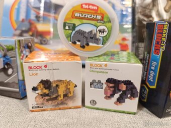 Stavebnice - hračky kompatibilní s Lego. - 5