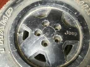 Disky + pneu Jeep Cherokee 215/75R15 - 5