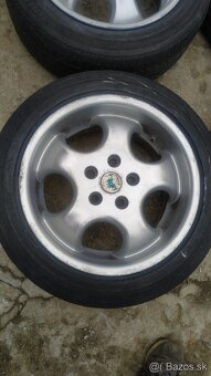 Elektrony 5x112 R16 s podlozkami na zmenu rozte 5x100 cup - 5