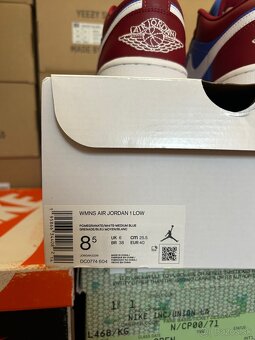 Nike Air Jordan 1 Low Pomegranate Medium Blue , 40Eu - 5