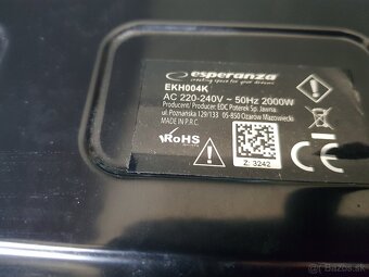 Ponúkam na predaj elektrický varič - dvojplatničku - 5