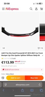 Zadný podnáraznik MAXTON KIA Proceed GT-line - 5