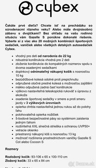 Súrodenecký kočík Cybex Gazelle - 5