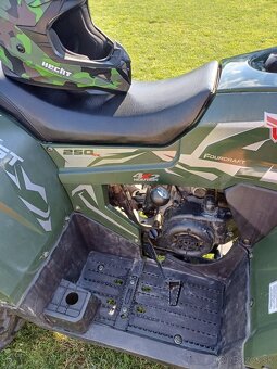 Štvorkolka Fourcraft 250 GTX automat+hlinikove disky+tazne - 5