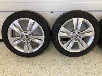 Zimná sada org ŠKODA 5x112 7J ET45 225/50 R18 - 5