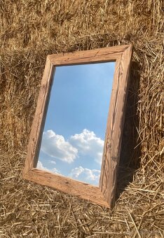 Zrkadlá a rámy zo starého dreva - 5