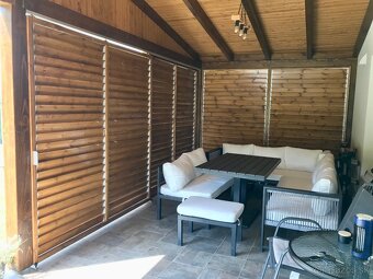 Pergoly Altánky Prístrešky Terasy Drevené Žaluzie - 5