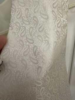 Svadobna vesta s kravatou set - 5