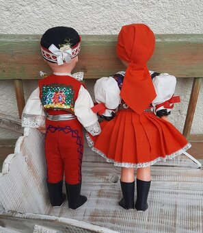Retro bábiky v kroji - 5