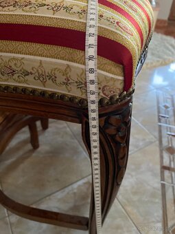 Predám rustikálny nábytok a tri barové stoličky - 5