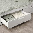 Rozkladacia postel Ikea Brimnes + 2 matrace - 5