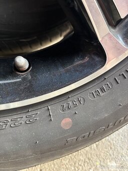 Alu disky 5x114,3 r17 +letné - 5